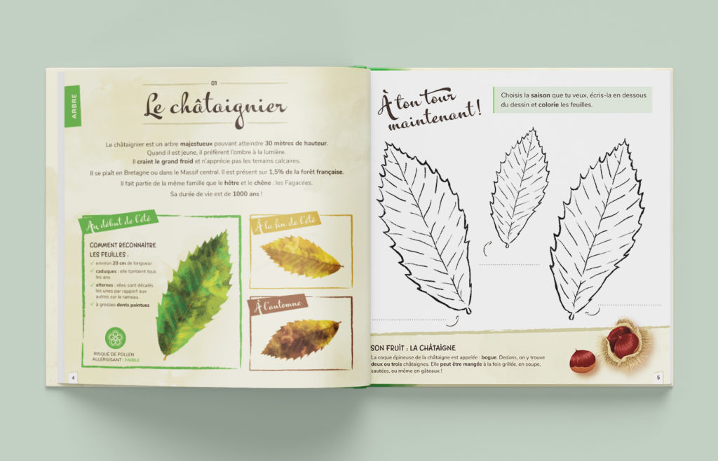 Mon Herbier Page De Garde Herbier à Imprimer www.bataille-amandine.fr