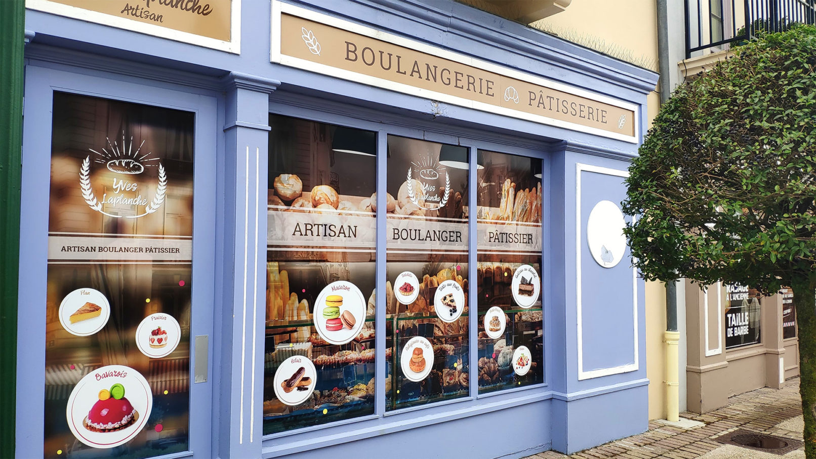 Nouvelle vitrine Marriott - Boulangerie